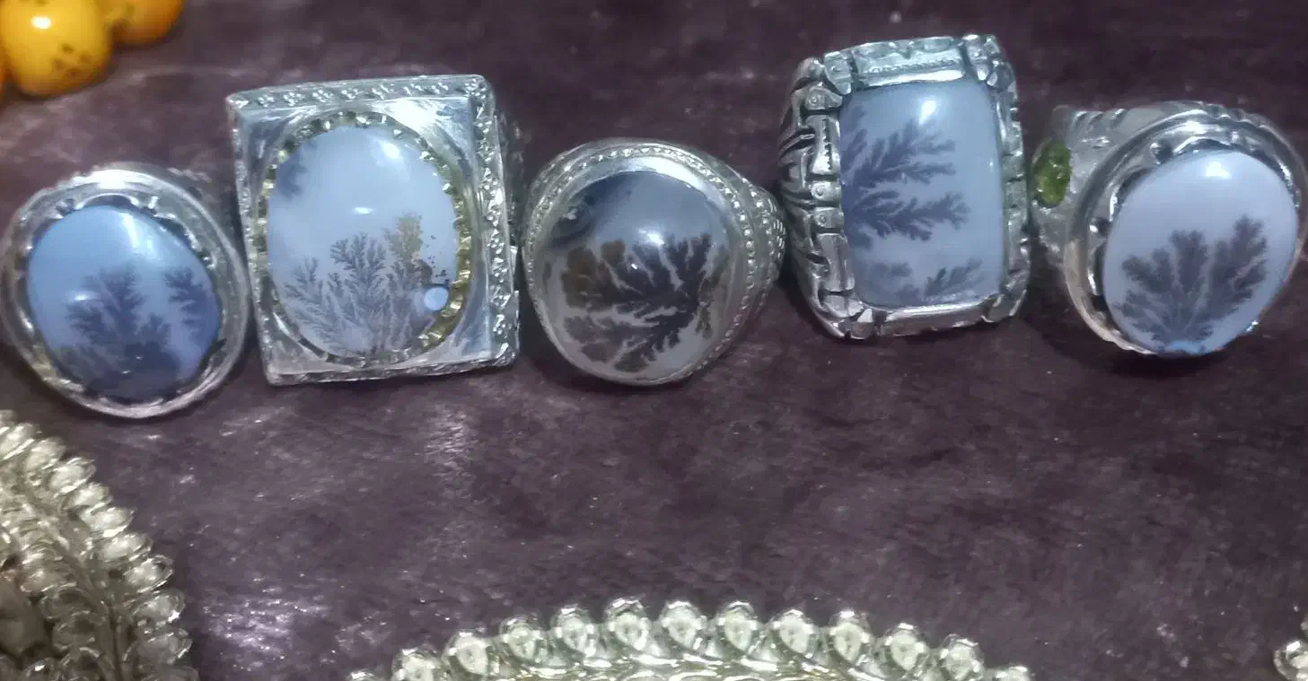 انگشتر کلکسیونی شجر دست‌ساز|جواهرات|اصفهان, ملک|دیوار