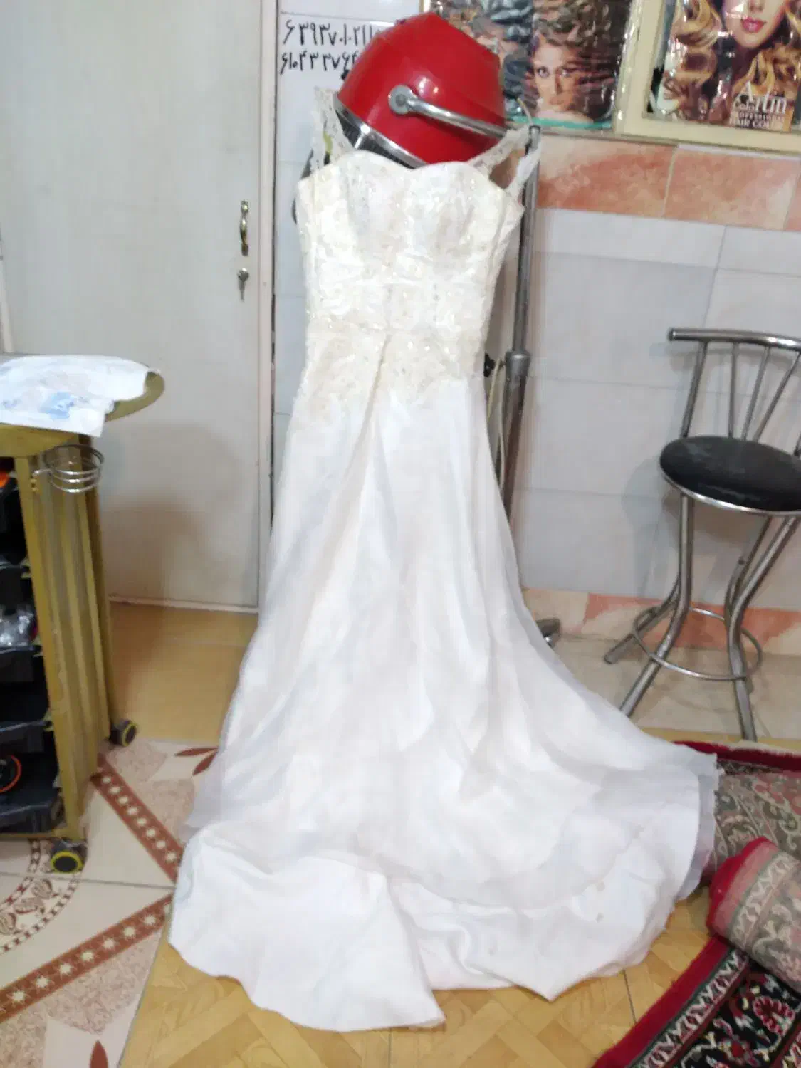 دو عددپیراهن عروس|لباس|قم, نوبهار|دیوار