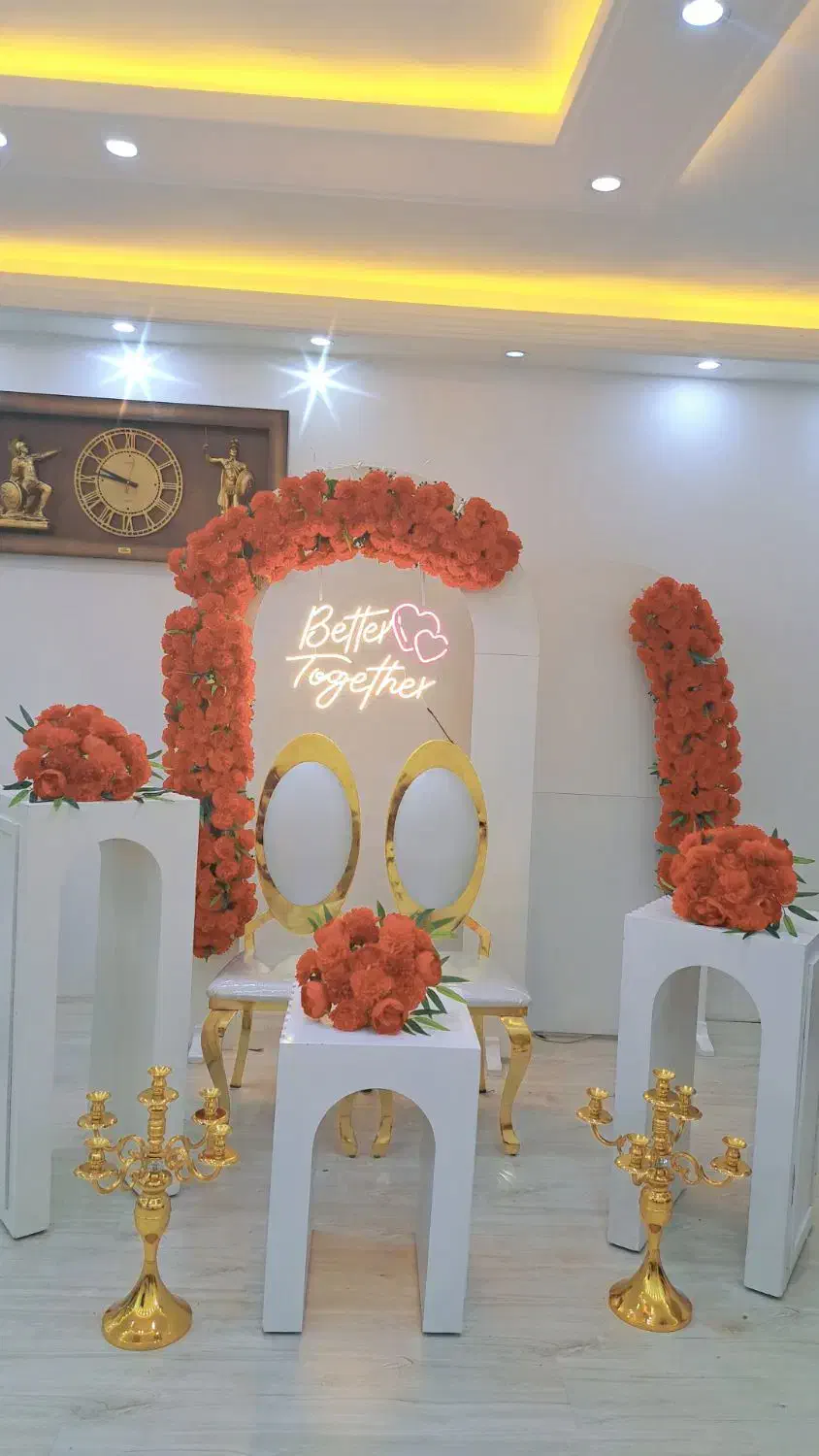 دیزاین جایگاه های بله برون ،نامزدی ،حنابندان ،عقد|خدمات پذیرایی، مراسم|بندر ماهشهر, |دیوار