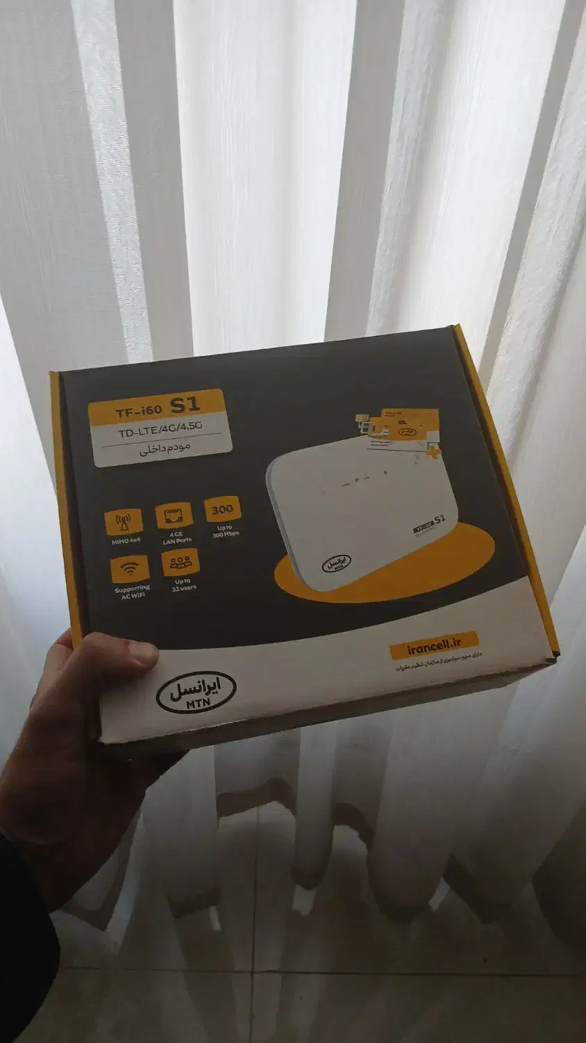 مودم TF i60 S1 TD آنلاک ایرانسل|مودم و تجهیزات شبکه|مشهد, فدک|دیوار