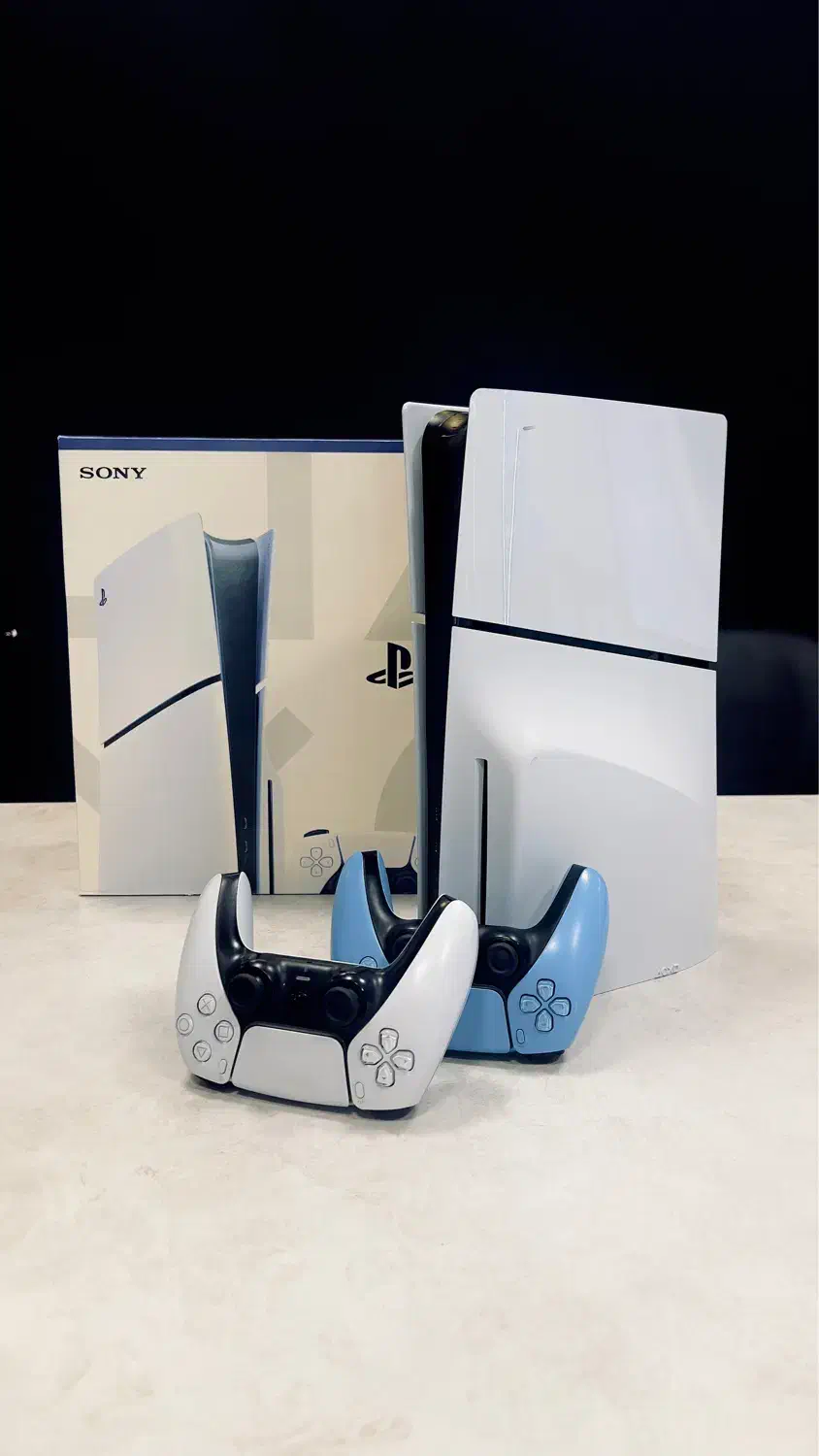 PS5 اسلیم استاندارد کارکرده با دودسته وبازی اقساط|کنسول، بازی ویدئویی و آنلاین|گلبهار, شهر جدید گلبهار|دیوار
