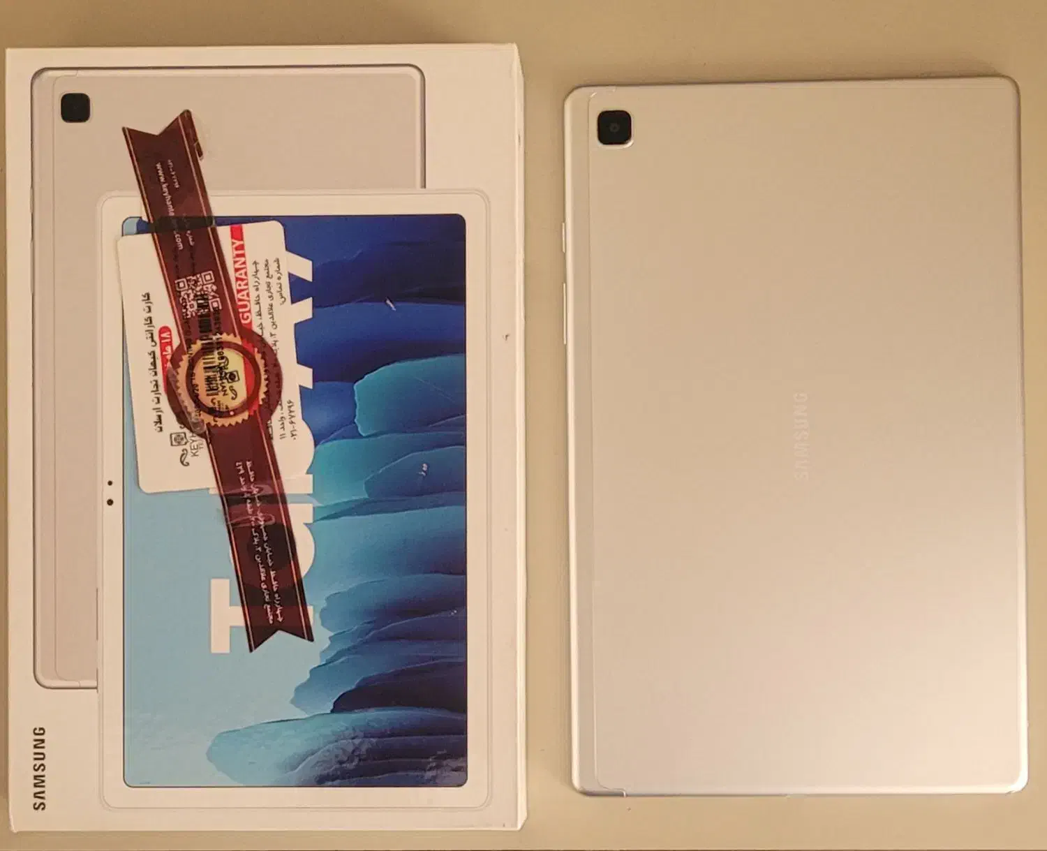 تبلت a7 silver همراه با محافظ چرمی|تبلت|قزوین, |دیوار