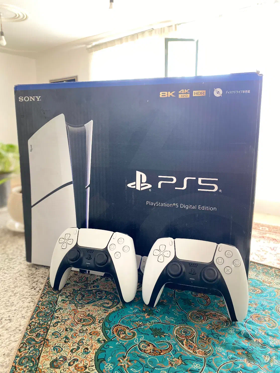 Ps5 اسلیم دیجیتال 2دسته|کنسول، بازی ویدئویی و آنلاین|بیرجند, |دیوار