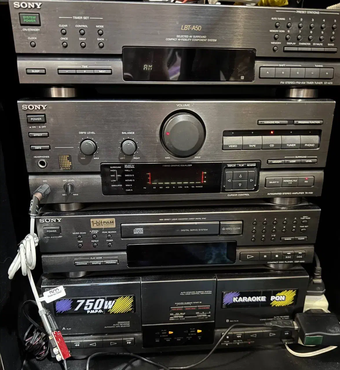 ضبط صوت سونی مدل LBT-A50|سیستم صوتی خانگی|تهران, جنت‌آباد مرکزی|دیوار