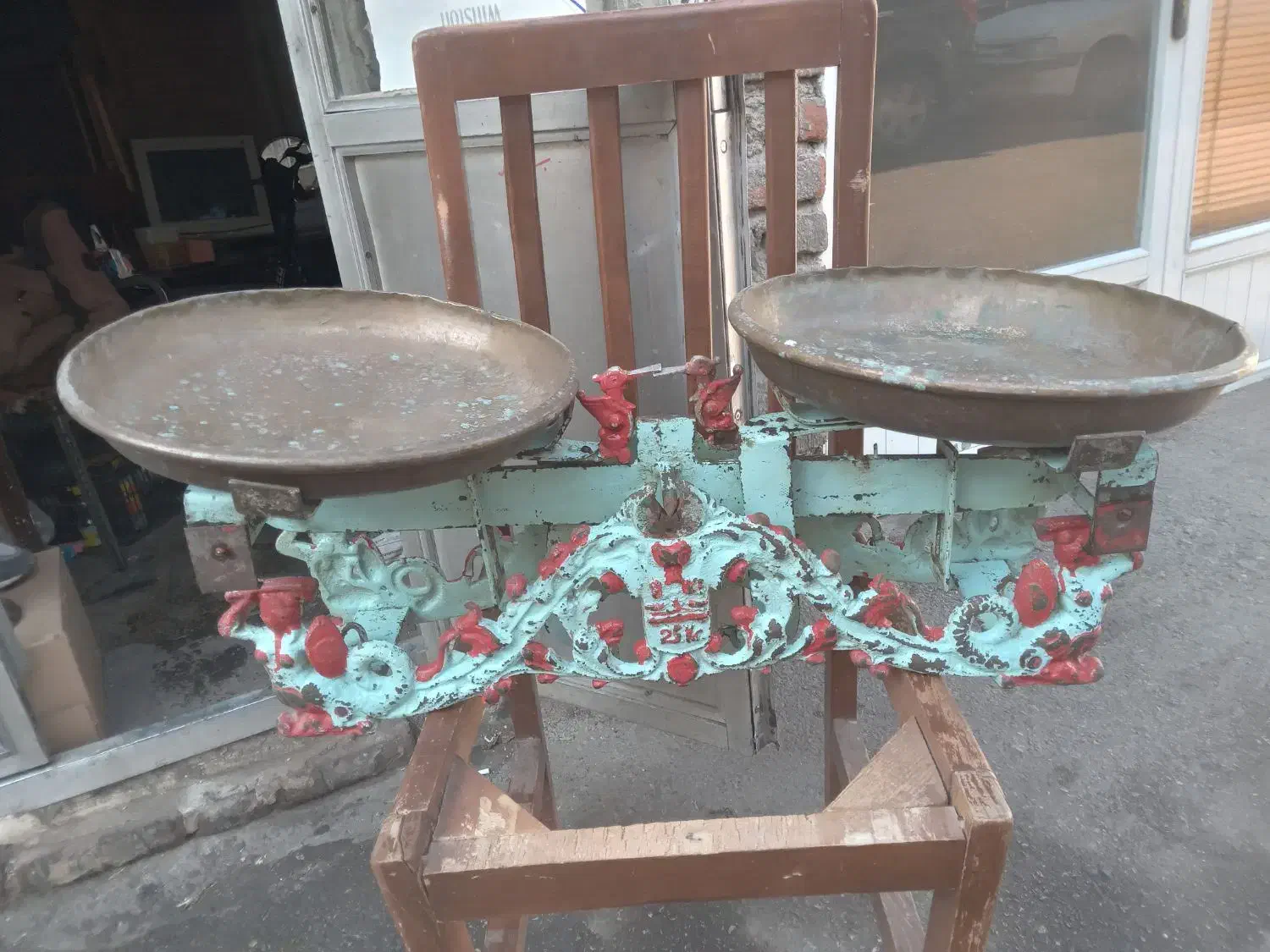 ترازوی قدیمی(روسی)|فروشگاه و مغازه|اردبیل, |دیوار