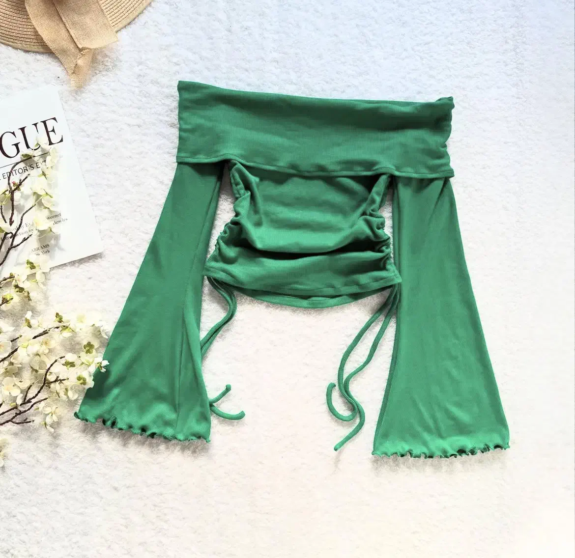 کراپ یقه قایقی استین کلوش مجلسی فانتزی|لباس|شیراز, میانرود|دیوار