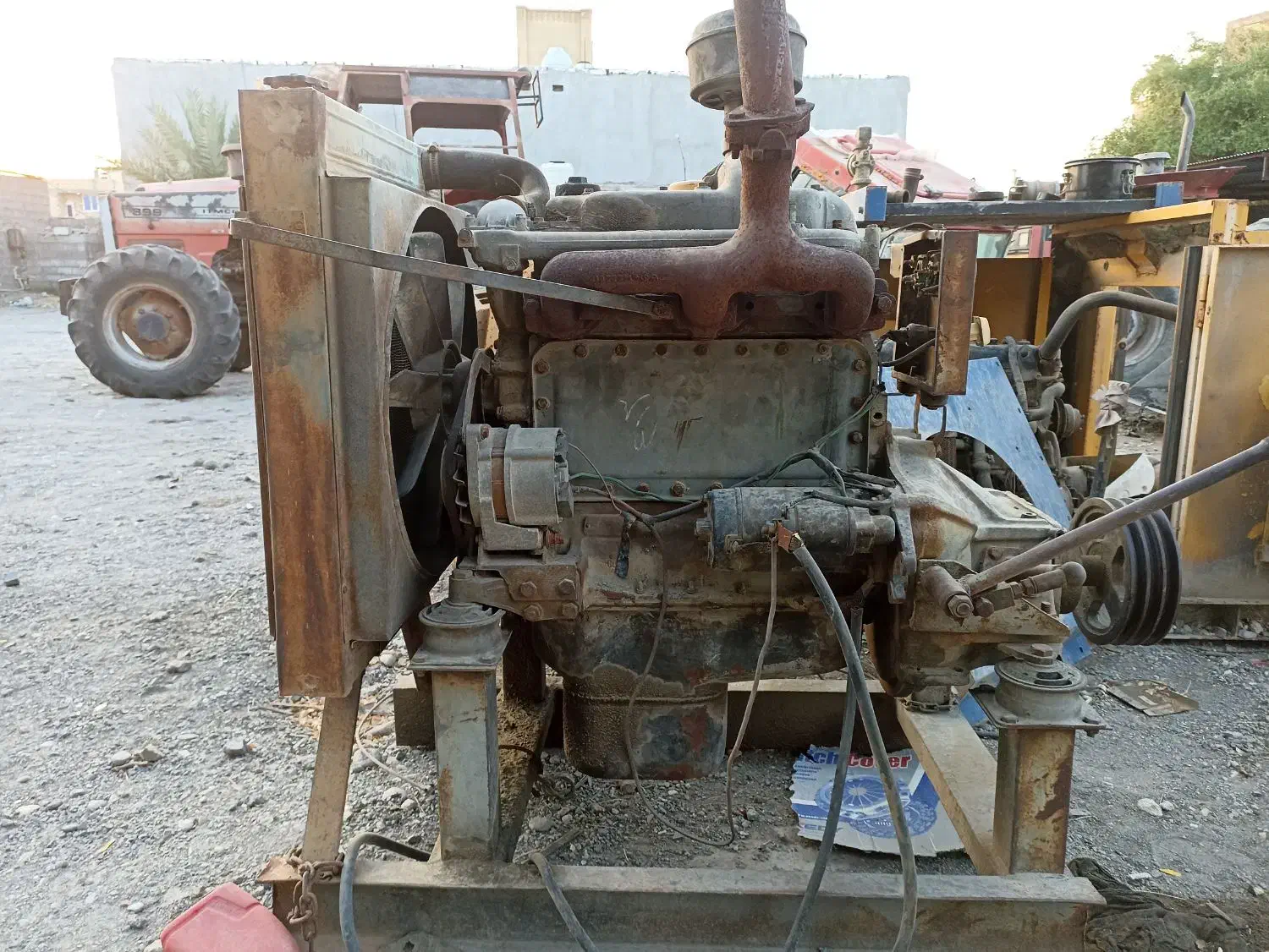 موتور بنز 3تن خاور|ماشین‌آلات صنعتی|توکهور, |دیوار