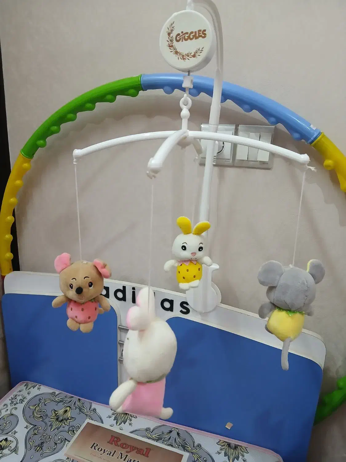 آویز تخت موزیکال|اسباب و اثاث بچه|لنجان, |دیوار