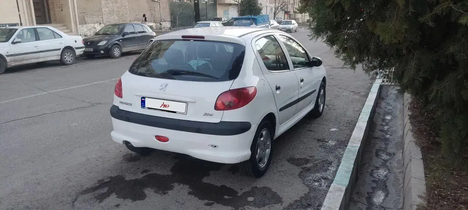 ۲۰۶ تیپ ۵ مدل ۹۶|خودرو سواری و وانت|زنجان, |دیوار