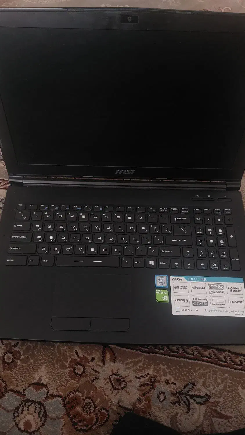 لبتاپ msi|رایانه همراه|اسلام‌شهر, شهرک مهدیه|دیوار