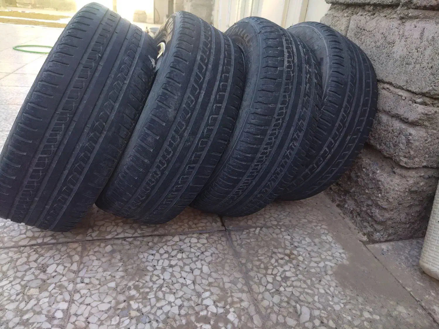 چهارحلقه رینگ 14 لاستیک 205|قطعات یدکی و لوازم جانبی|جیرفت, |دیوار