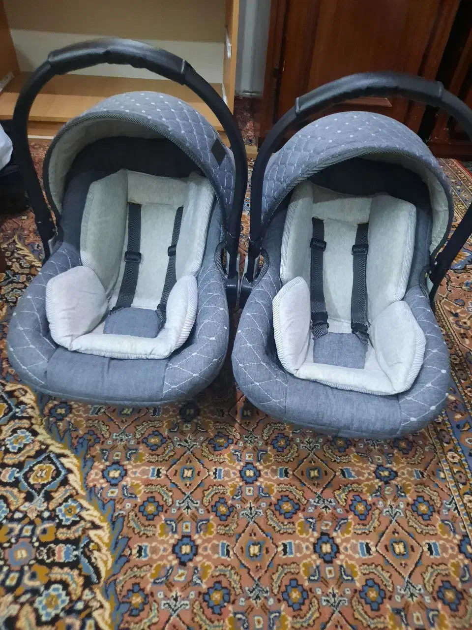 دوعددکریر نوزاد|کالسکه و لوازم جانبی|اردبیل, |دیوار