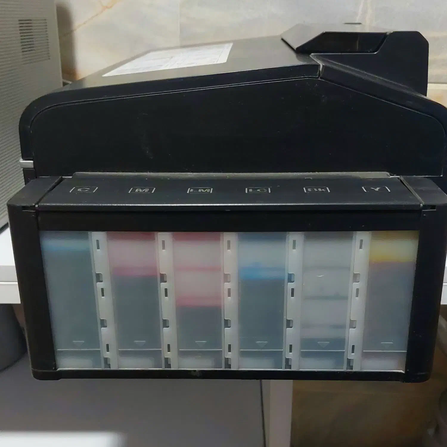 پرینتر جوهر افشان EPSON L800|پرینتر، اسکنر، کپی، فکس|سیرجان, |دیوار