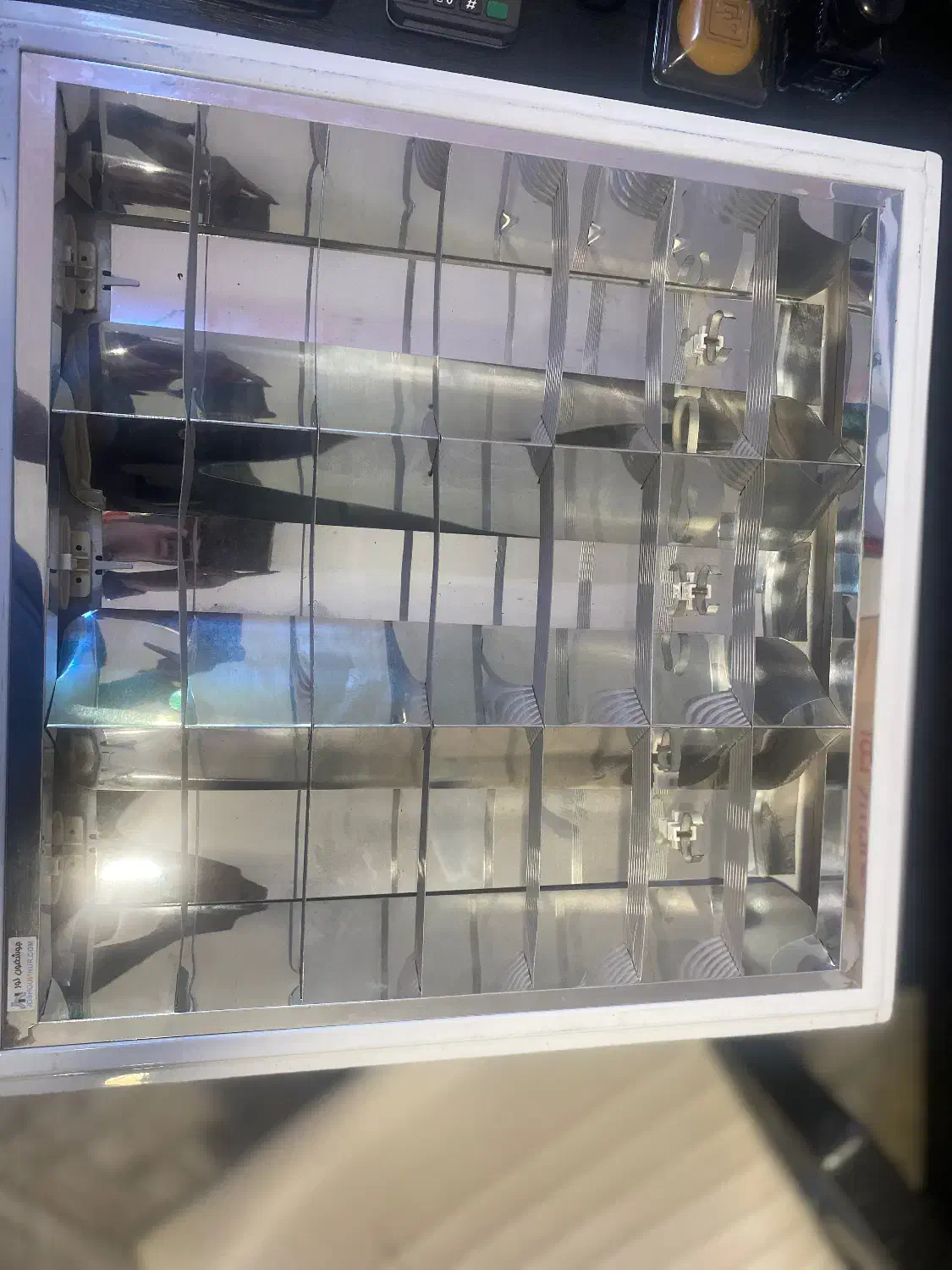 چراغ توکار ۶۰ در ۶۰|لامپ و چراغ|خوی, |دیوار