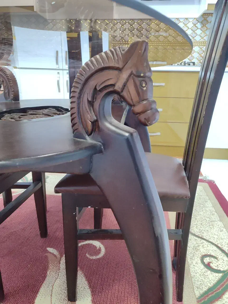 میز نهار خوری|میز و صندلی غذاخوری|قائن, |دیوار