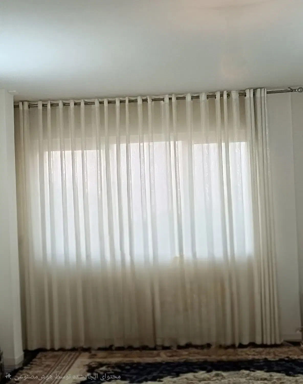 پرده پذیرایی|پرده، رانر، رومیزی|گلبهار, شهر جدید گلبهار|دیوار