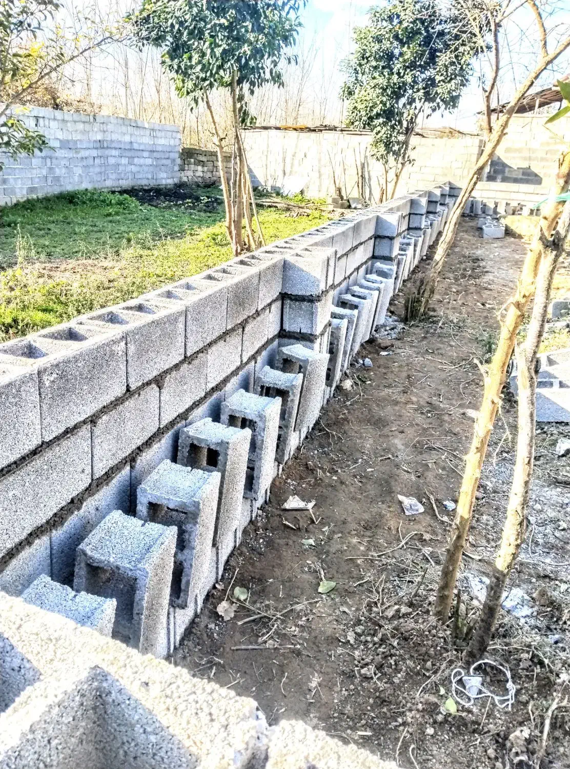 بنایی دیوار چینی سیمانکاری|خدمات پیشه و مهارت|رشت, شهرک قدس|دیوار