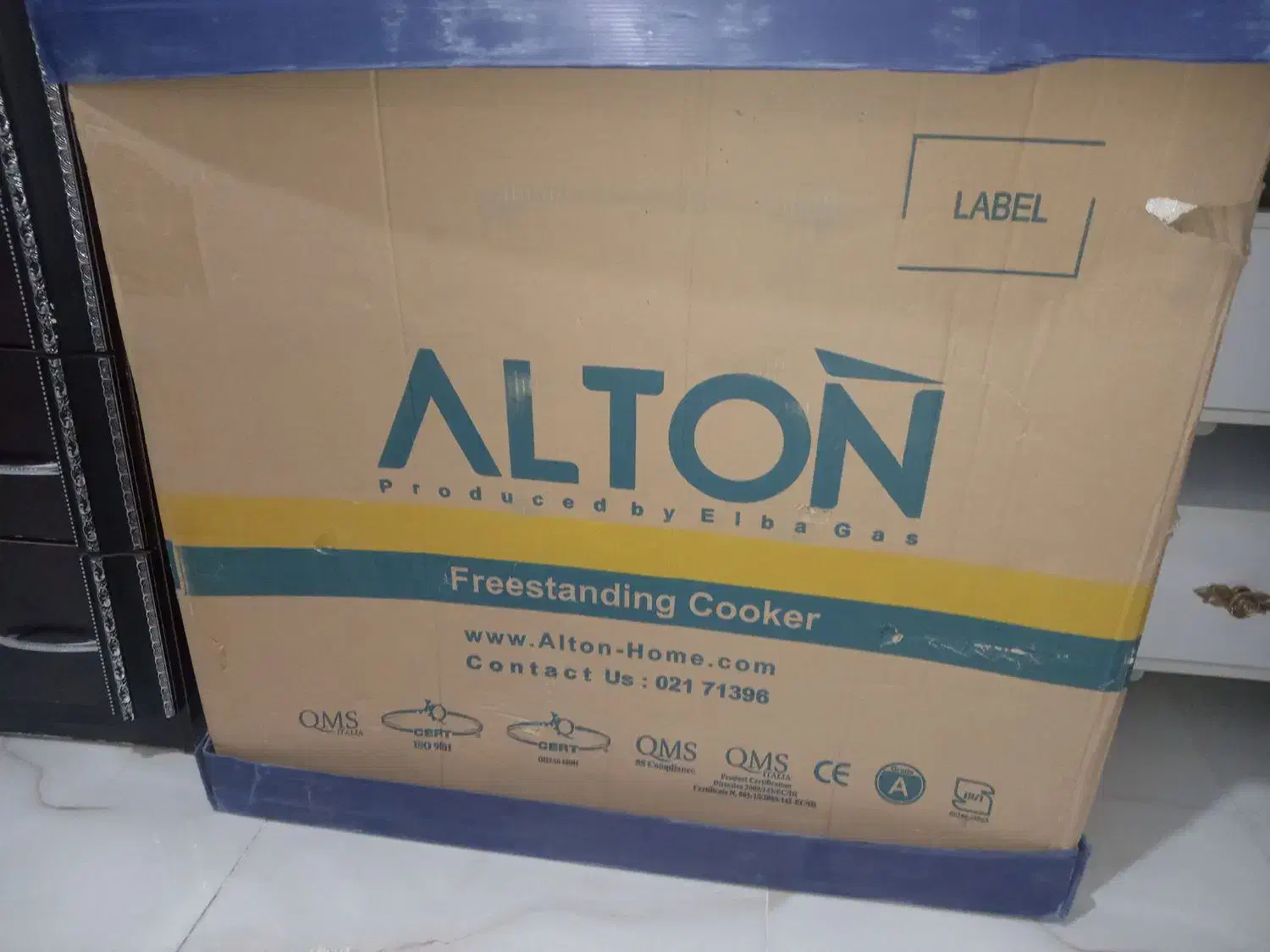 اجاق گاز فر دار استیل  دیجیتالی  التون|اجاق گاز و لوازم برقی پخت‌وپز|خسروشاه, |دیوار