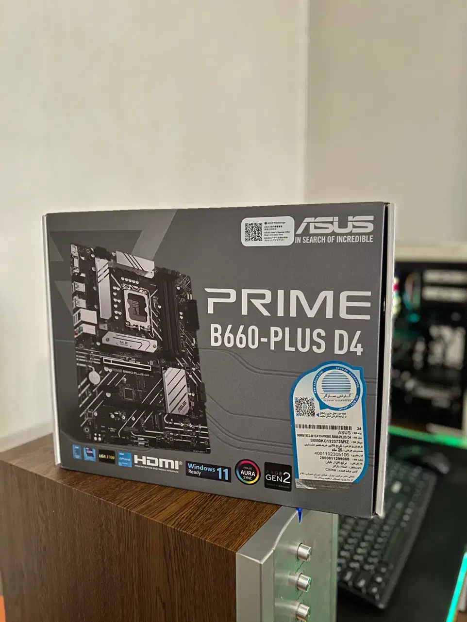 Mainboard asus b660 prime plus d4|قطعات و لوازم جانبی رایانه|ارومیه, |دیوار