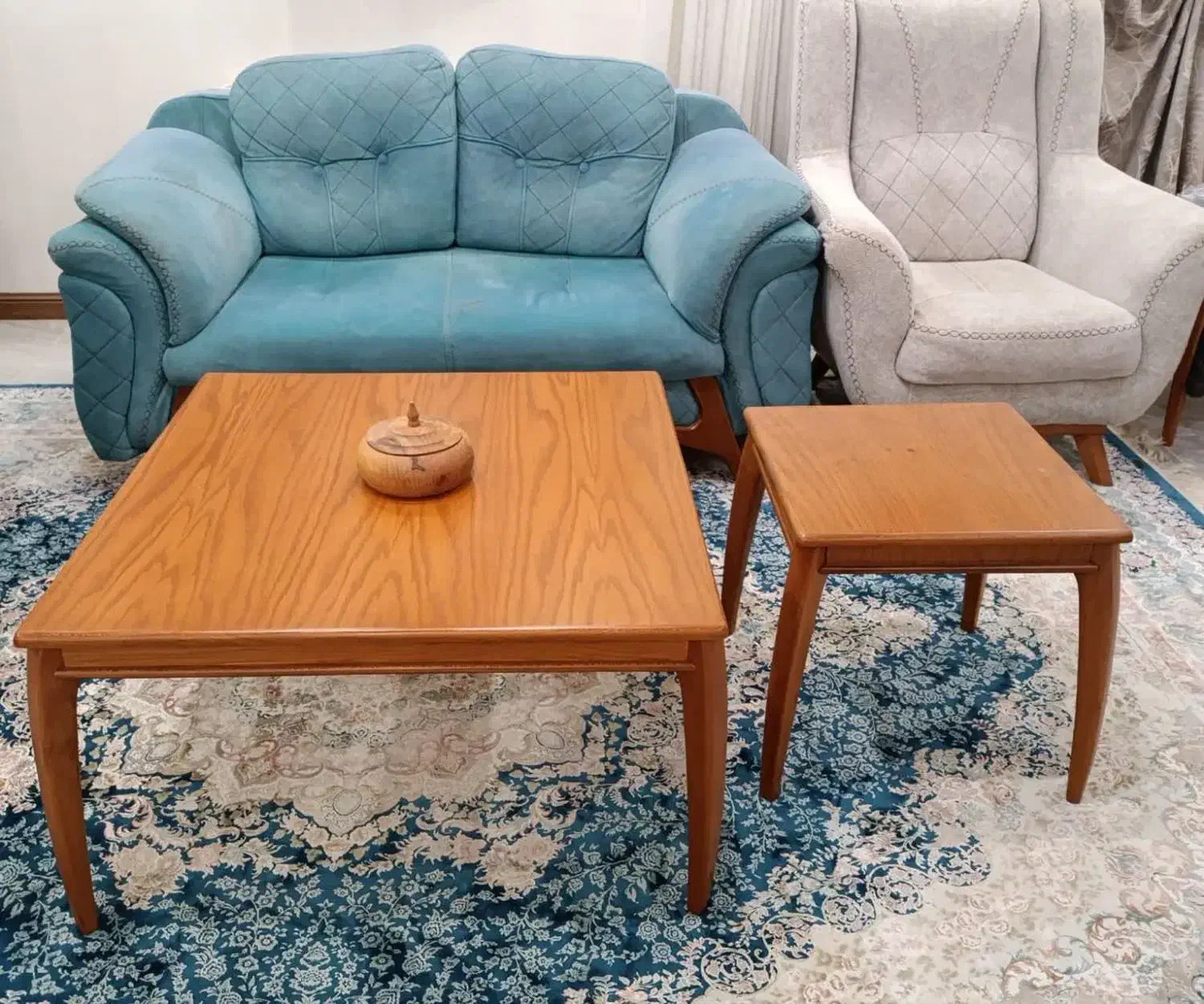 فروش یک میز جلو مبلی با دو تا عسلی|مبلمان خانگی و میز عسلی|پردیس, فاز ۳|دیوار