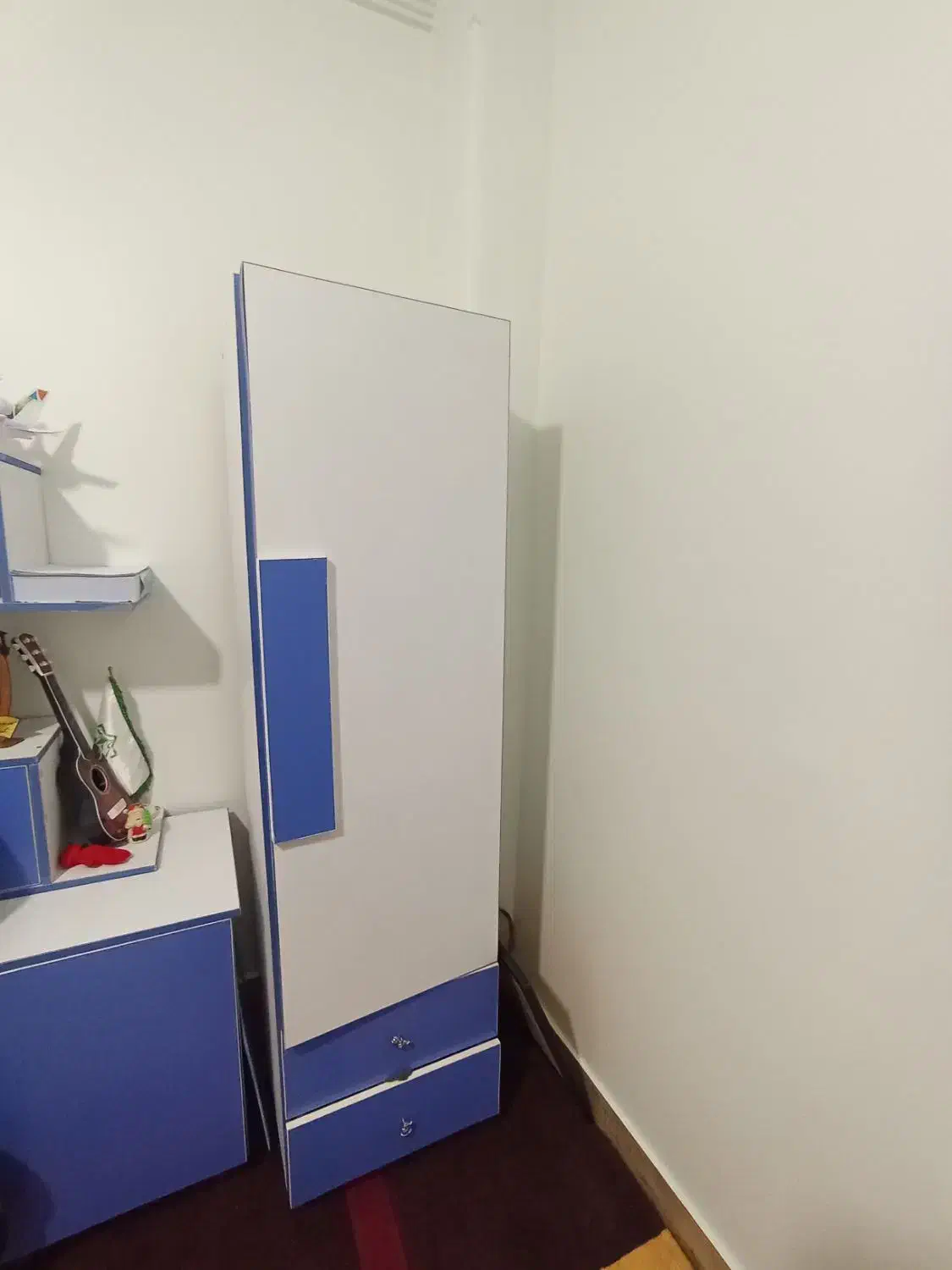 تخت و کمد   2طبقه پسران و دخترانه|تخت و سرویس خواب|فیروزکوه, |دیوار