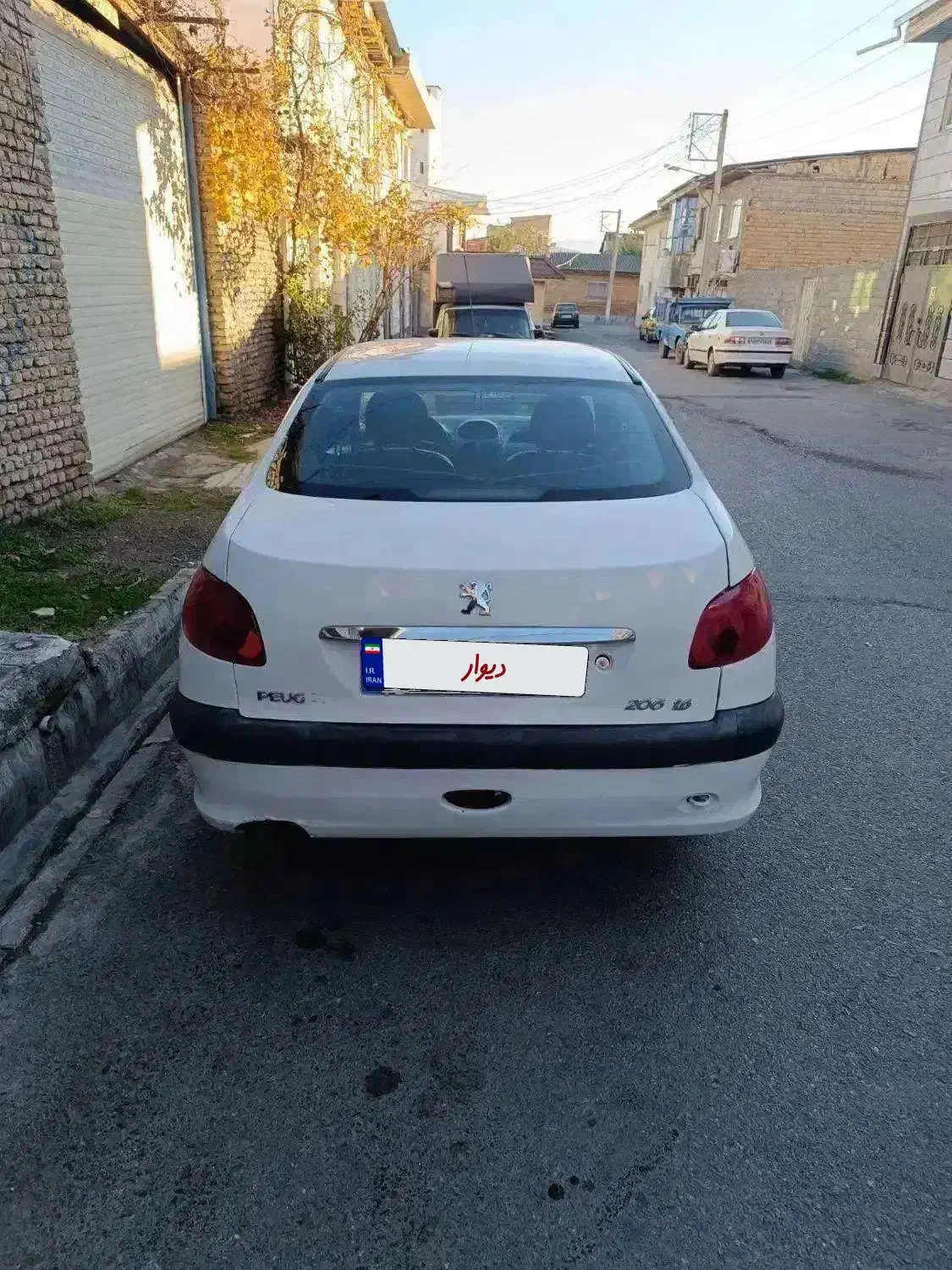 پژو۲۰۶sdمدل۸۸|خودرو سواری و وانت|گرگان, |دیوار