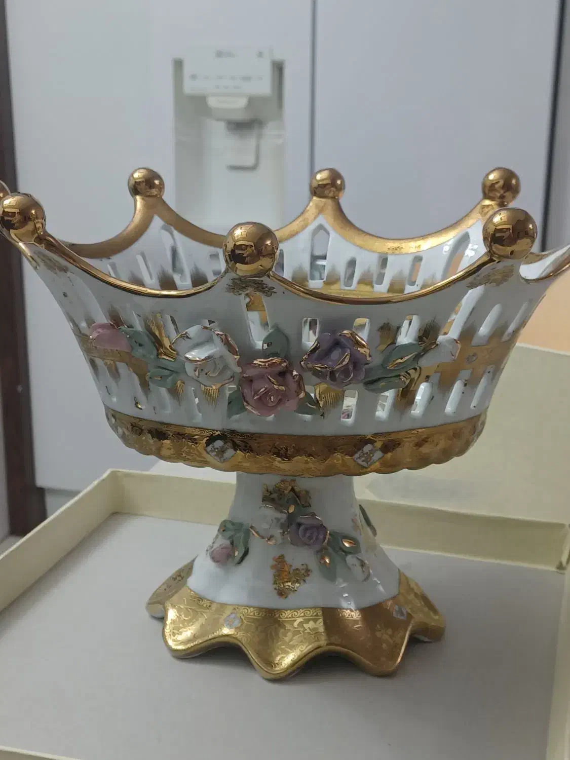 آجیل خوری گل برجسته آنتیک نو نو|ظروف سرو و پذیرایی|تهران, شیوا|دیوار