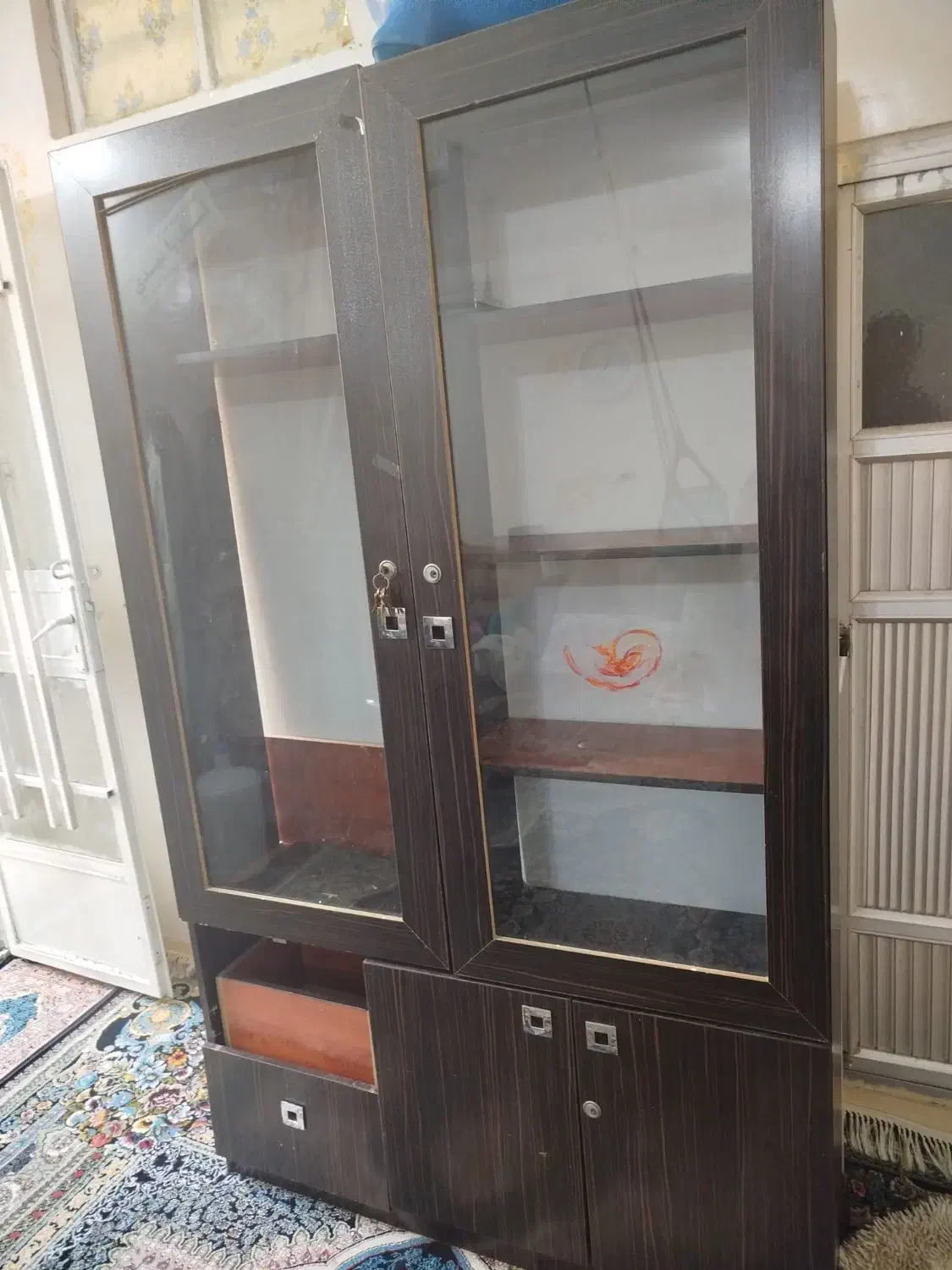 کتابخانه|کتابخانه، شلف، قفسههای دیواری|اهواز, زندوکیلی|دیوار