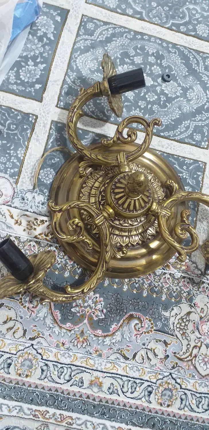 لوستربرنزآشپزخانه|لوستر و چراغ آویز|ارومیه, |دیوار