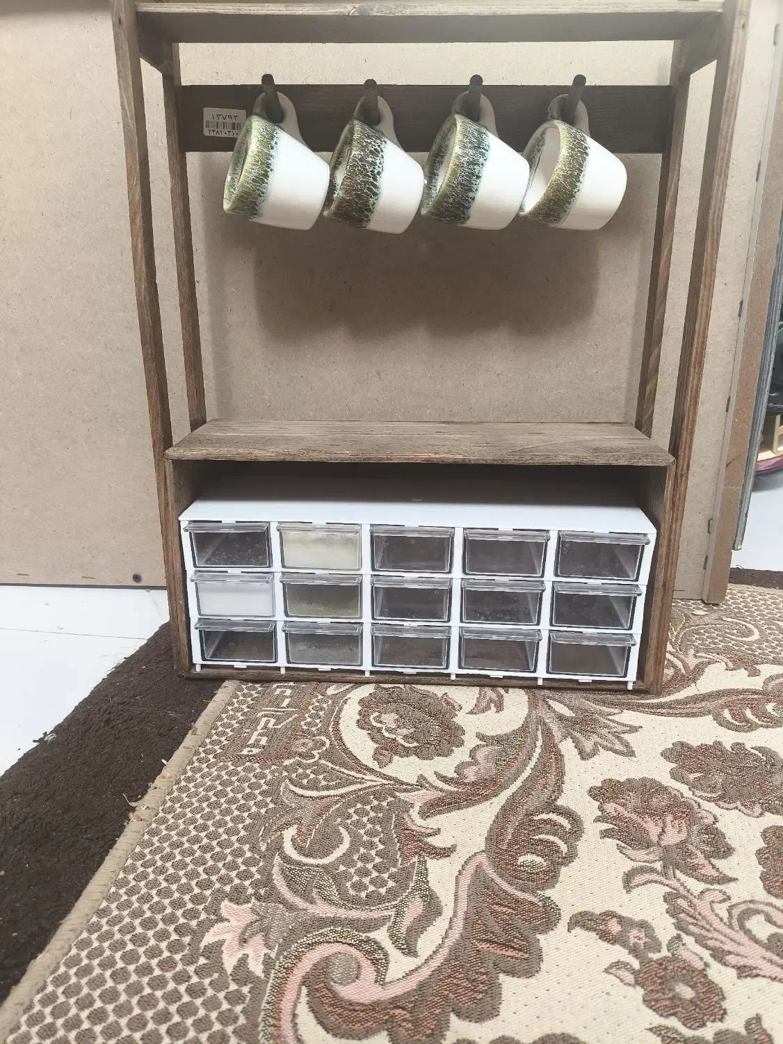 استند ادویه|آب‌چکان و نظم‌دهنده ظروف|چناران, |دیوار