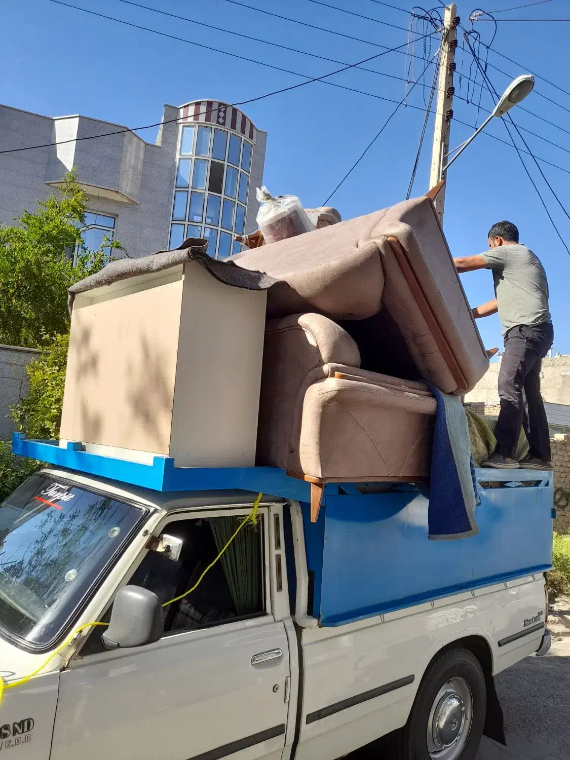 باربری،حمل بارو اسباب کشی با نیسان وکارگر ماهر|خدمات حمل و نقل|بیرجند, |دیوار