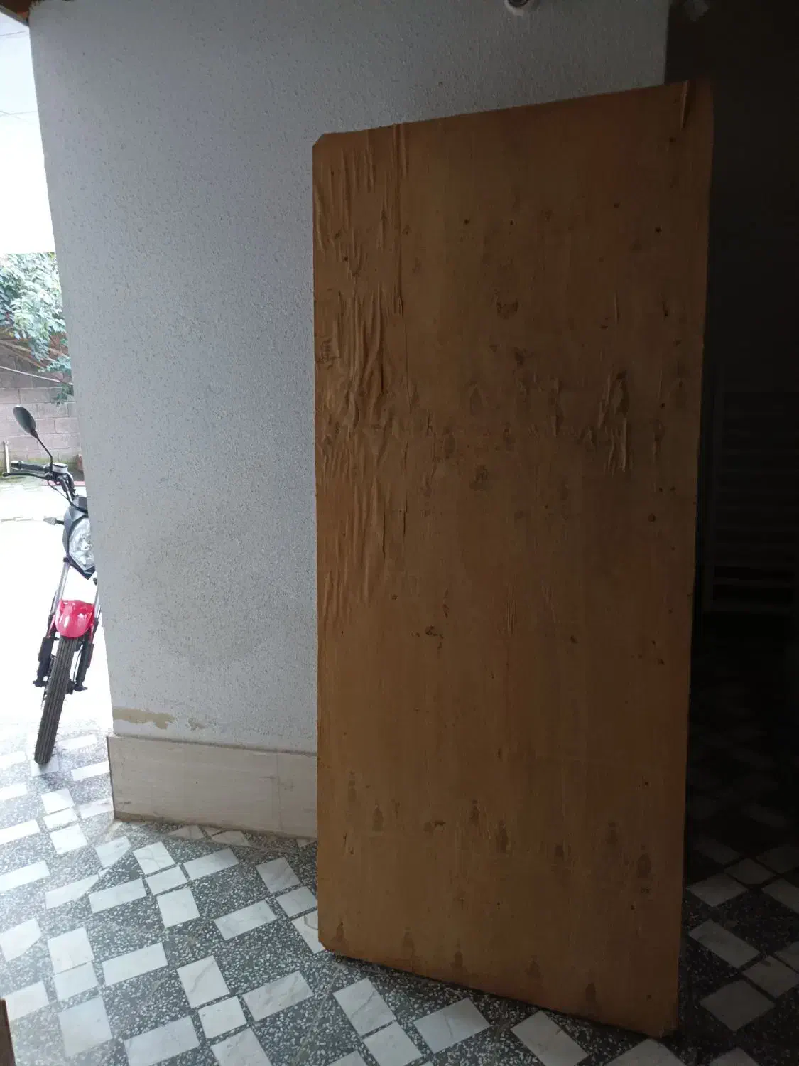 تخت یکنفره با کفی چوبی|تخت و سرویس خواب|کوچصفهان, |دیوار