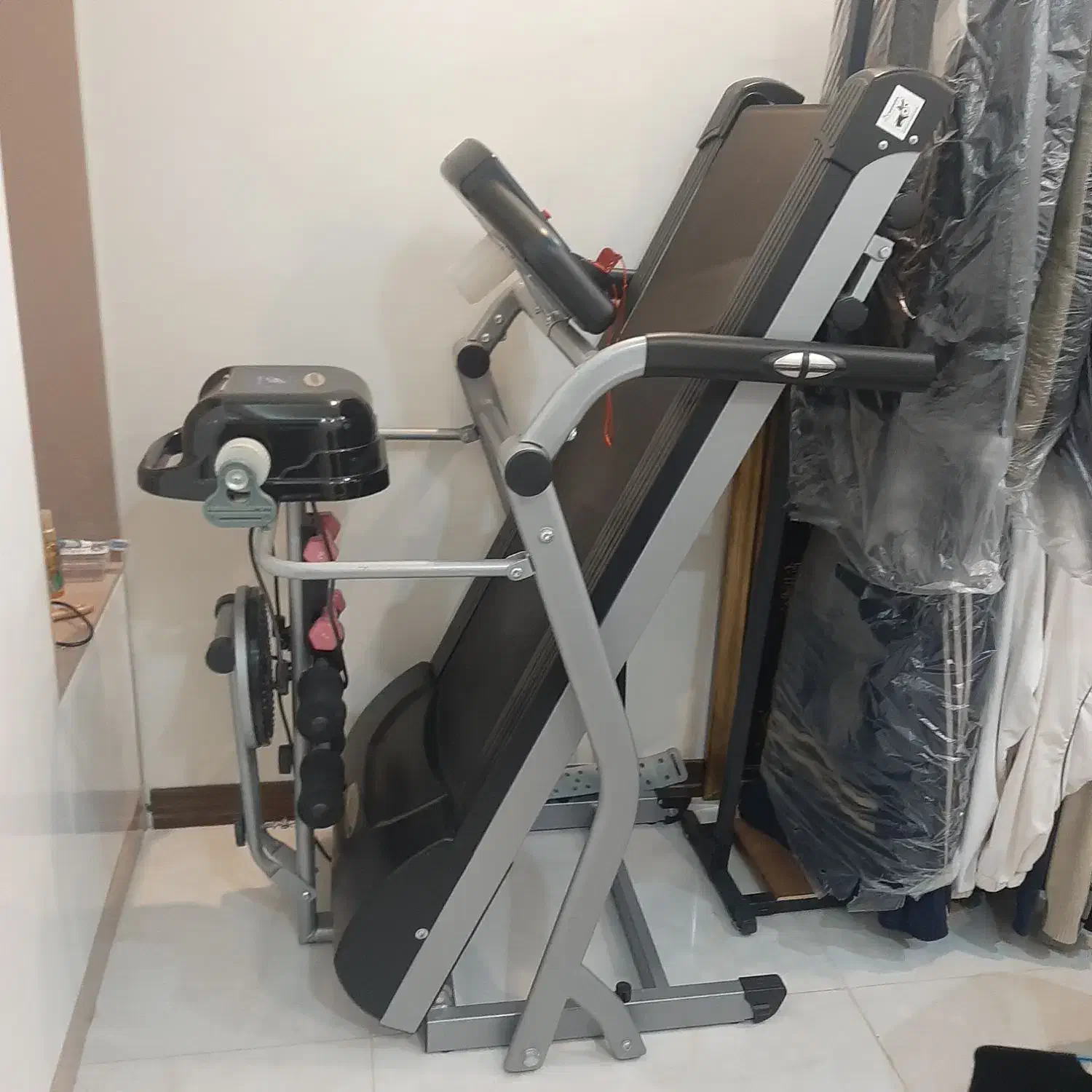 تردمیل چند کاره بازرگانی لطیفی|تجهیزات ورزشی|پرند, فاز ۳|دیوار