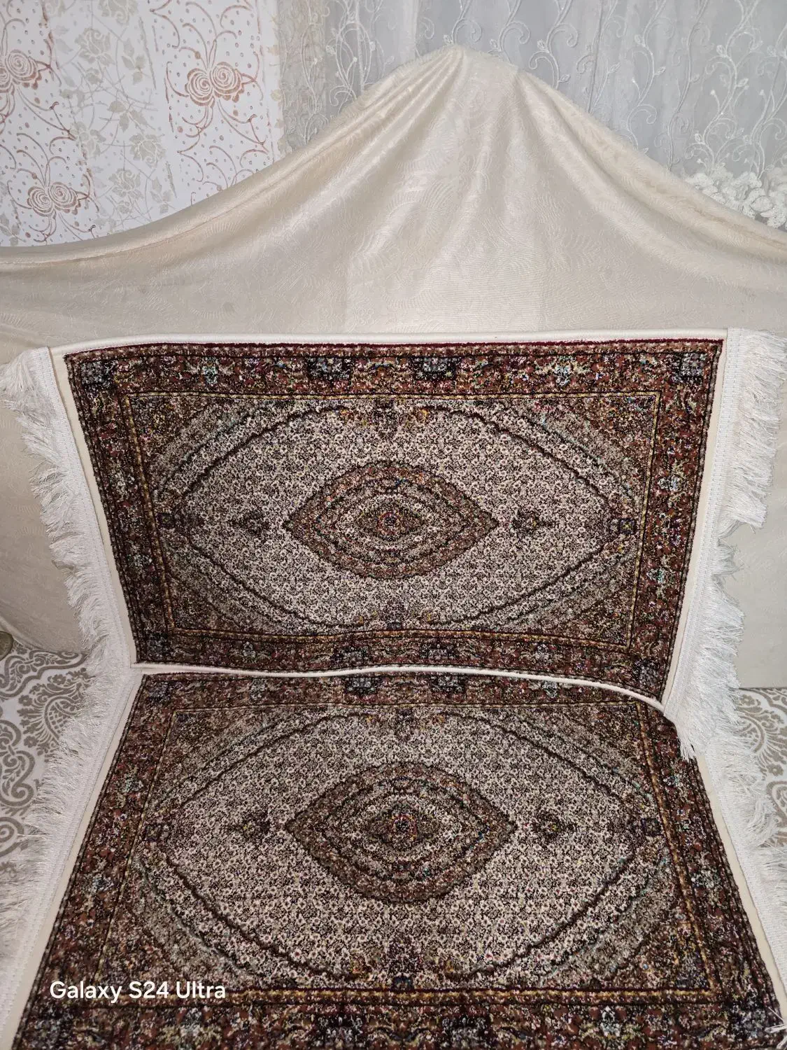 جفت پادری مدل ماهی ۱۰۰۰شانه خوشرنگ مارک قالی تارا|پادری|تبریز, |دیوار