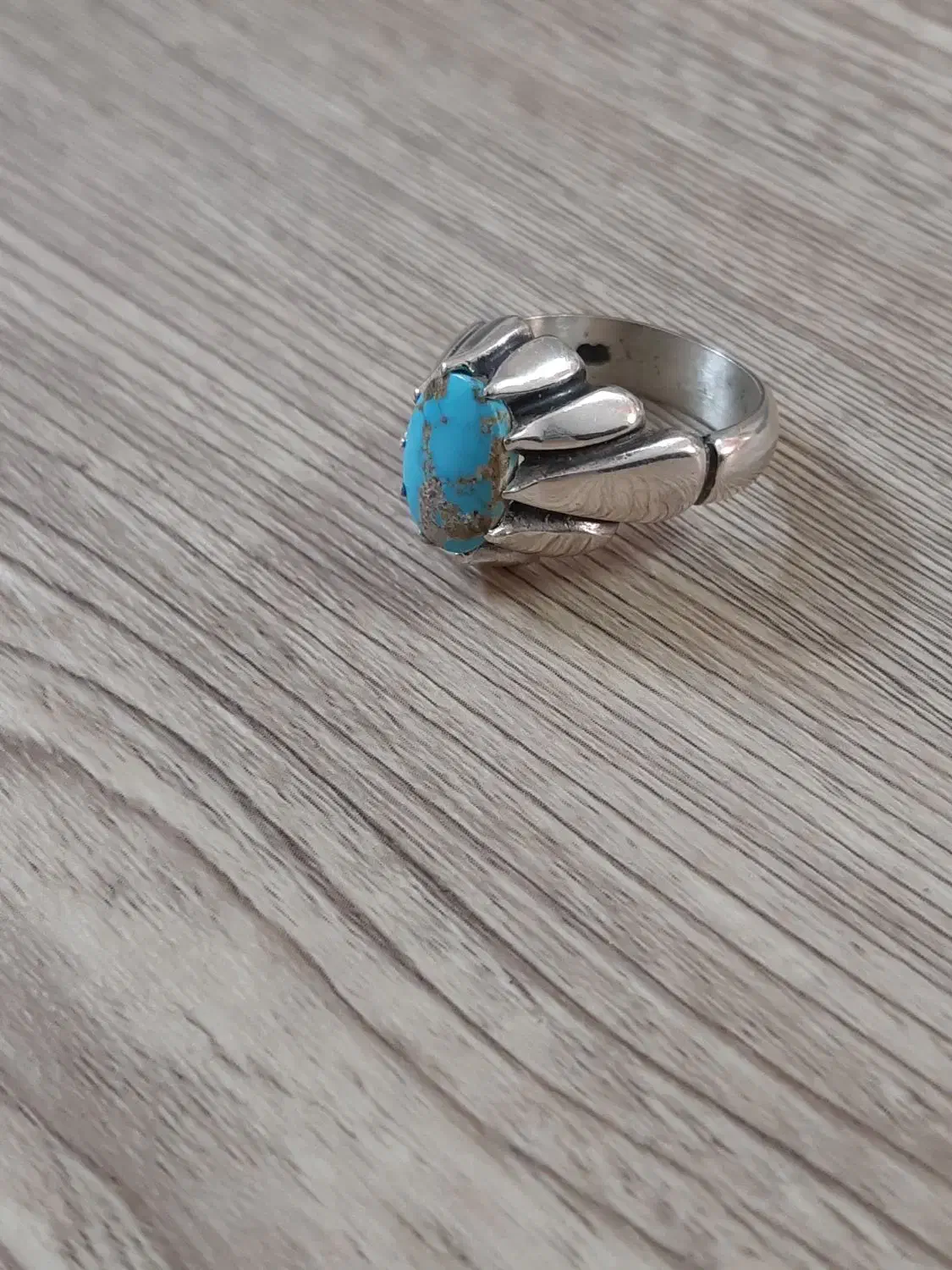 انگشترهای نقره فیروزه نیشابوری|جواهرات|سمنان, |دیوار