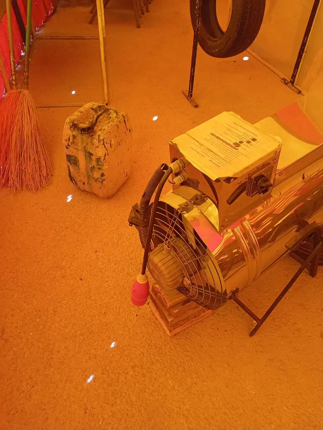 جت هیتر برقی|بخاری، هیتر، شومینه|فیروزآباد (فارس), |دیوار