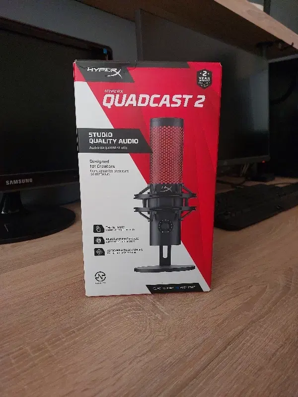 فوری   میکروفون HyperX quadcast 2|قطعات و لوازم جانبی رایانه|تهران, مهرآباد جنوبی|دیوار