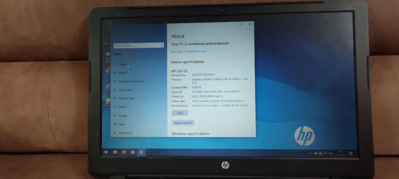 لب تاپ hp core i7 نسل۴ فوق العاده تمیز باکارتن|رایانه همراه|قم, بلوار امین و ساحلی|دیوار