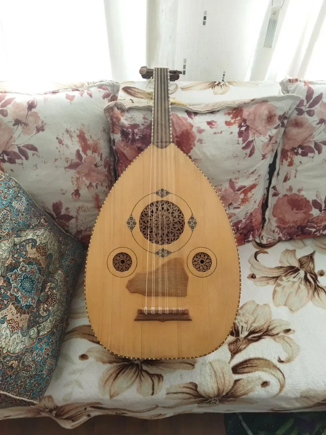 عود استاد عابدینی|سازهای سنتی|همدان, |دیوار