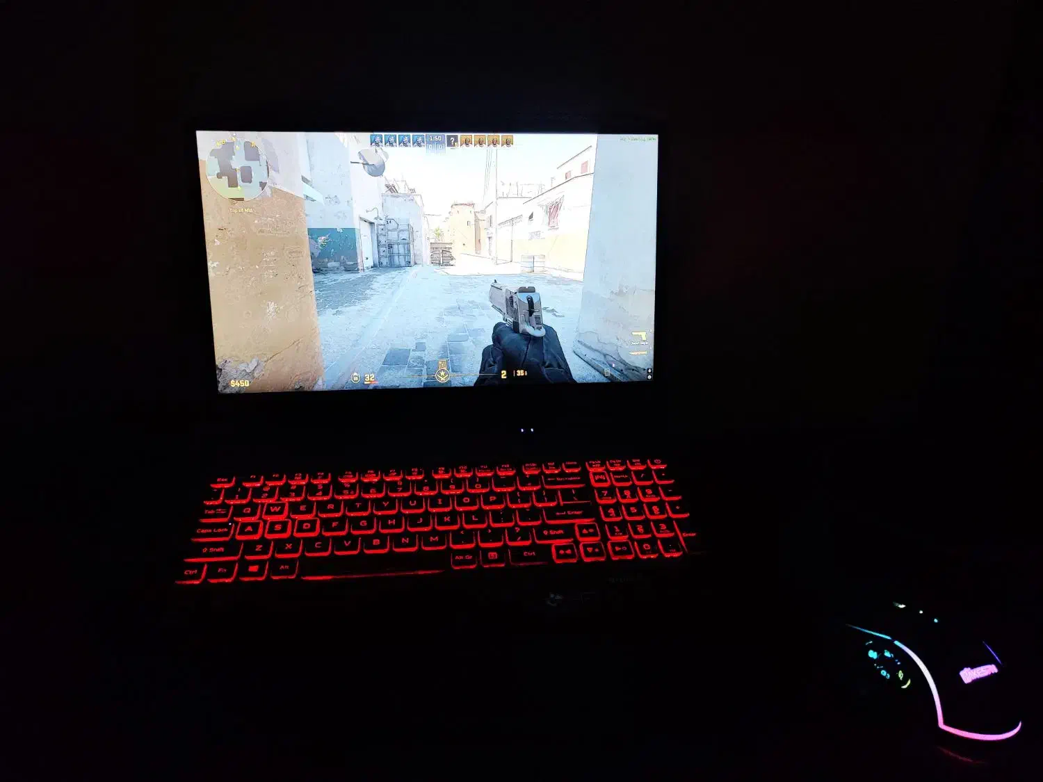 لپتاپ گیمینگ acer Nitro 5 rtx 3050|رایانه همراه|مشهد, دانشجو|دیوار