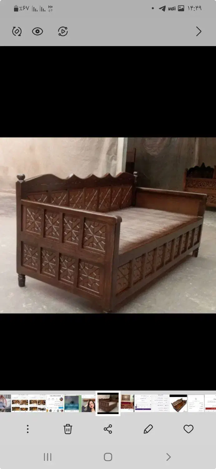 کارگاه تولید تخت سنتی چوبی|عمدهفروشی|شاهینشهر, شهرک صنعتی|دیوار