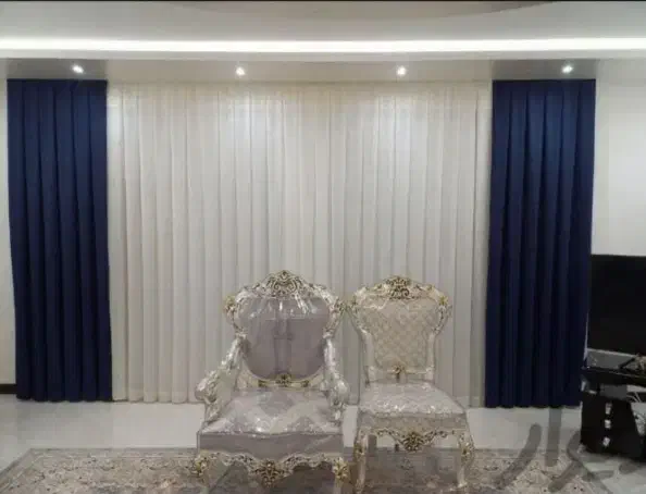 پرده حریر و مخمل پیلی|پرده، رانر، رومیزی|اصفهان, امیرعرب|دیوار