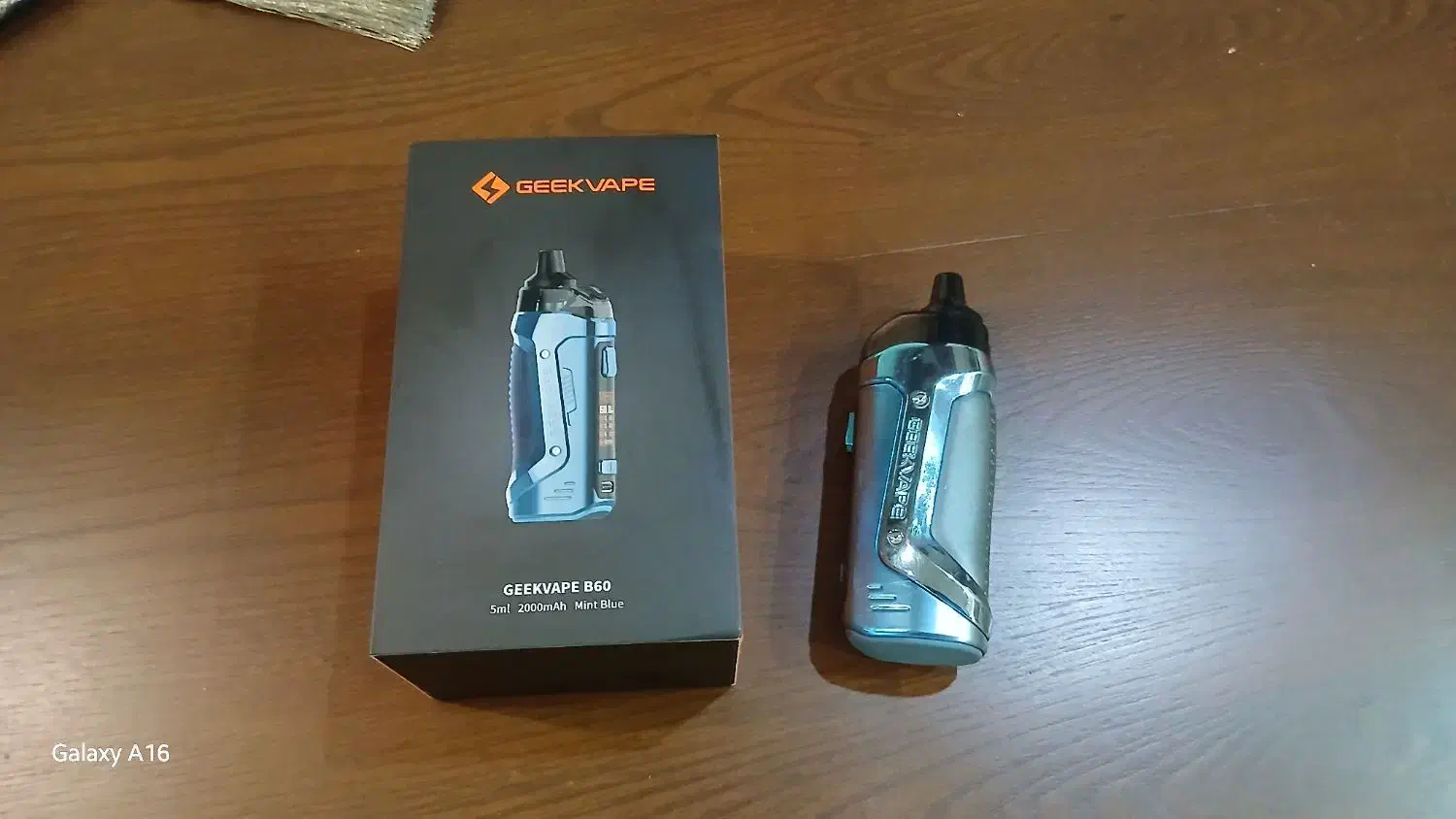 ویپ geekvape رنگ آبی|زیورآلات و اکسسوری|رشت, منظریه|دیوار