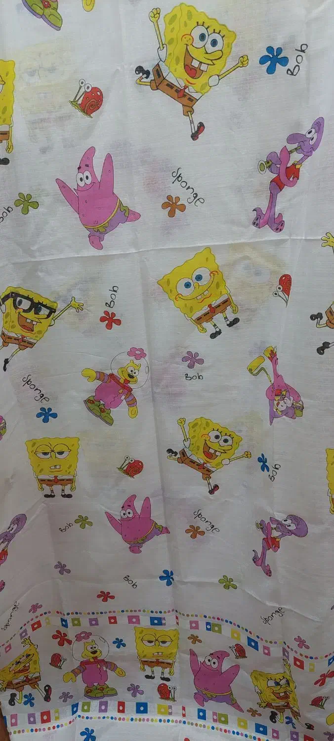 پرده حریر کاملا نو|پرده، رانر، رومیزی|اهواز, کیان اباد|دیوار