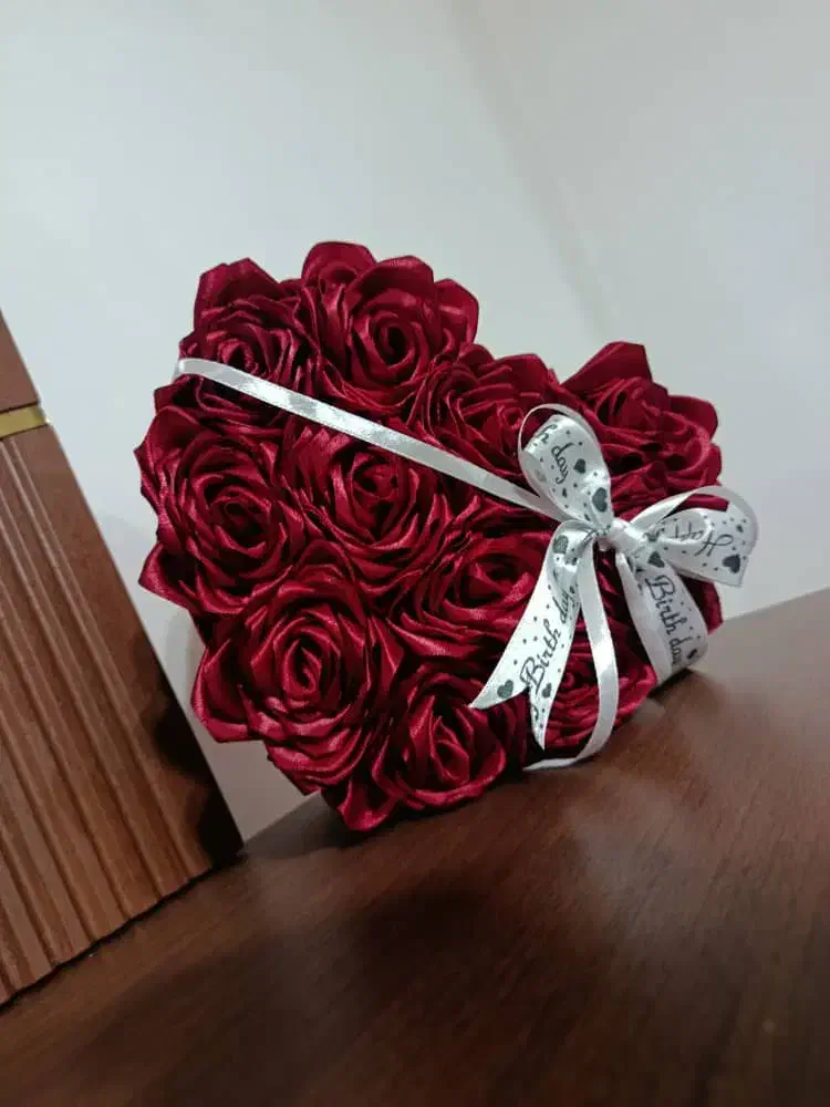 گل های روبانی و عروسی|صنایع دستی و سایر لوازم تزئینی|تبریز, |دیوار