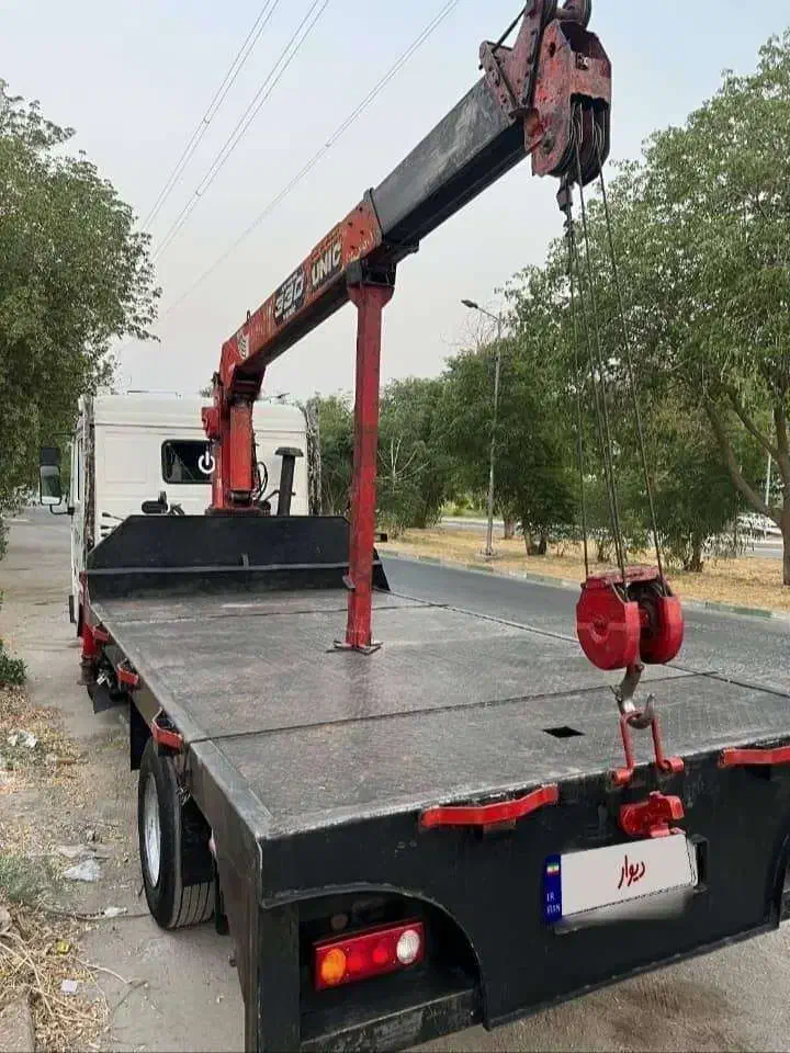 جرثقیل کفی دار3تن|خدمات حمل و نقل|ابریشم, |دیوار