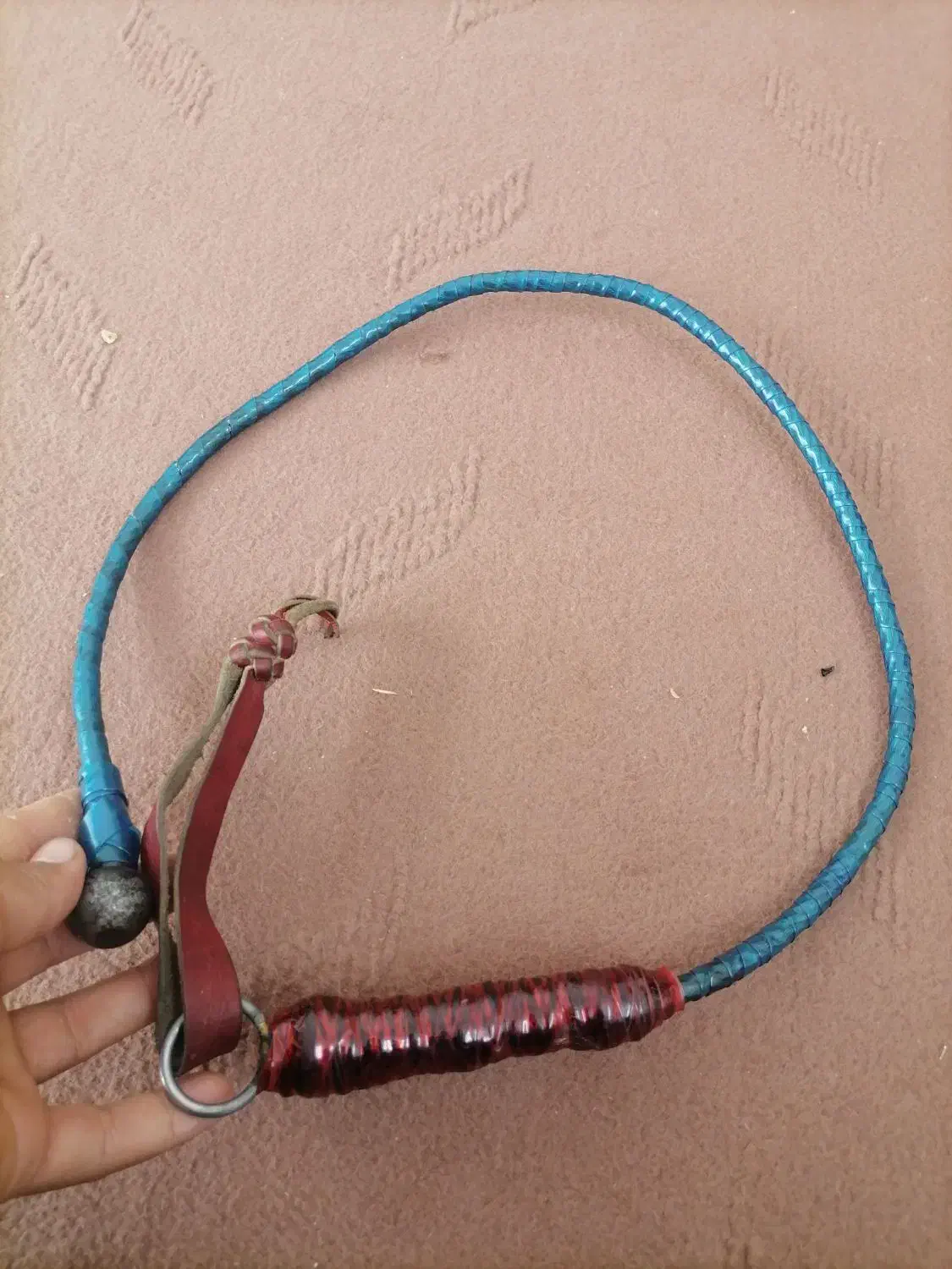 زنجیر شلاق قدیمی|کلکسیون اشیاء عتیقه|نیشابور, شهرک رسولی|دیوار