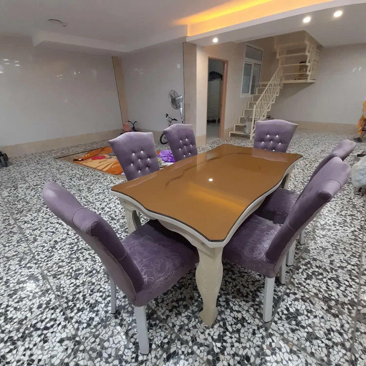 میزنهارخوری۶ نفره|میز و صندلی غذاخوری|نجفآباد, مزرعه طالب|دیوار