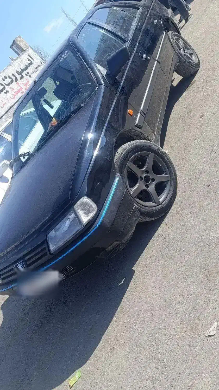 پژو 405 مشکی|خودرو سواری و وانت|سلماس, |دیوار