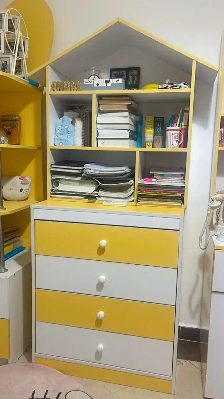 فروش میزتحریر دراور کتابخونه|میز تحریر و کامپیوتر|رشت, دیلمان|دیوار